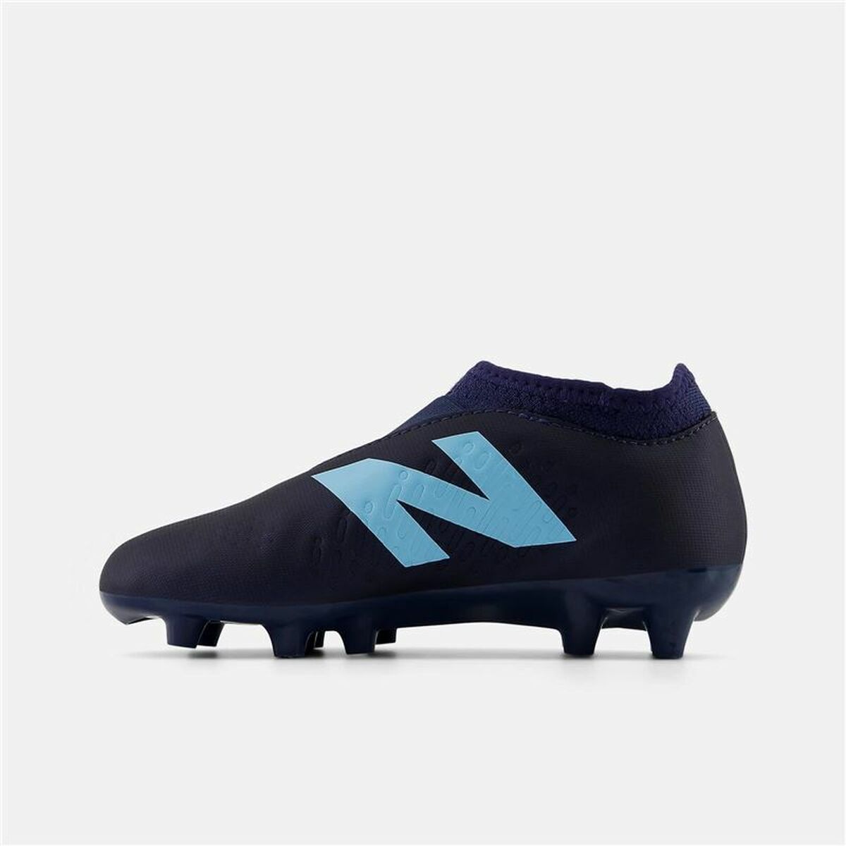 Fotbollsskor för barn New Balance Tekela MagiqueFg V4+ Marinblå - 2