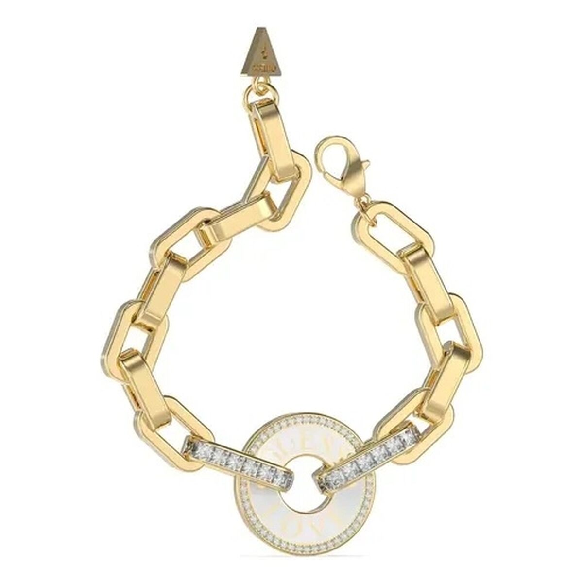 Nyckelkedja Guess JUBB04076JWYGWHS Gyllene