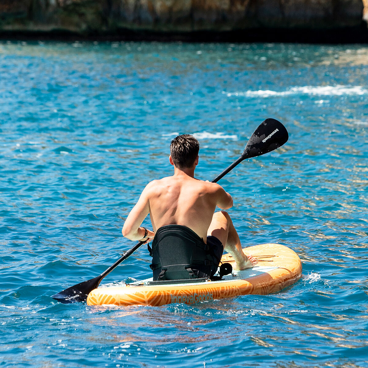 2-i-1 uppblåsbar paddel surfbräda med säte och tillbehör Siros InnovaGoods 10'5" 320 cm - 17
