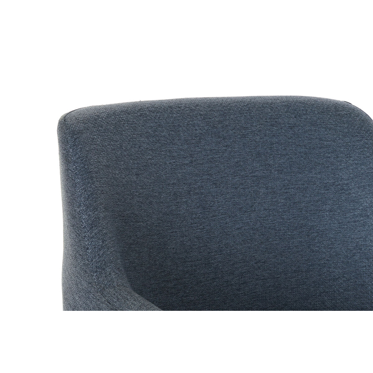 Fåtölj DKD Home Decor Blå Svart Metall 66 x 62 x 75 cm - 6