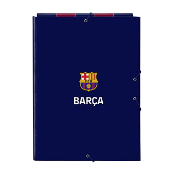 Folder F.C. Barcelona 23/24 Röd Marinblå