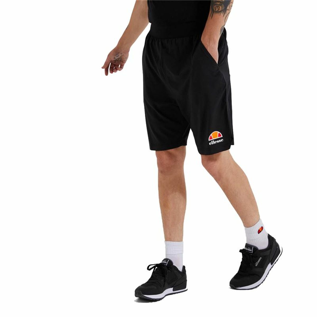 Sportshorts för män Ellesse Vivaldi Svart - 3