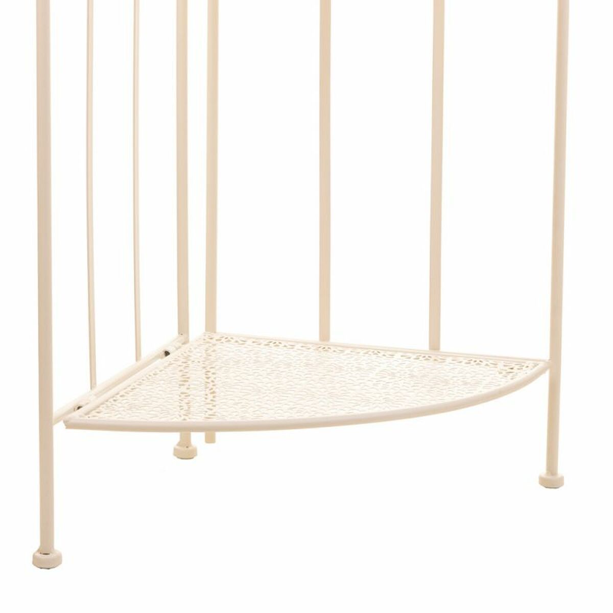 Vinkelhylla Alexandra House Living Vit Metall Järn Smide 30 x 38 x 30 cm - 8