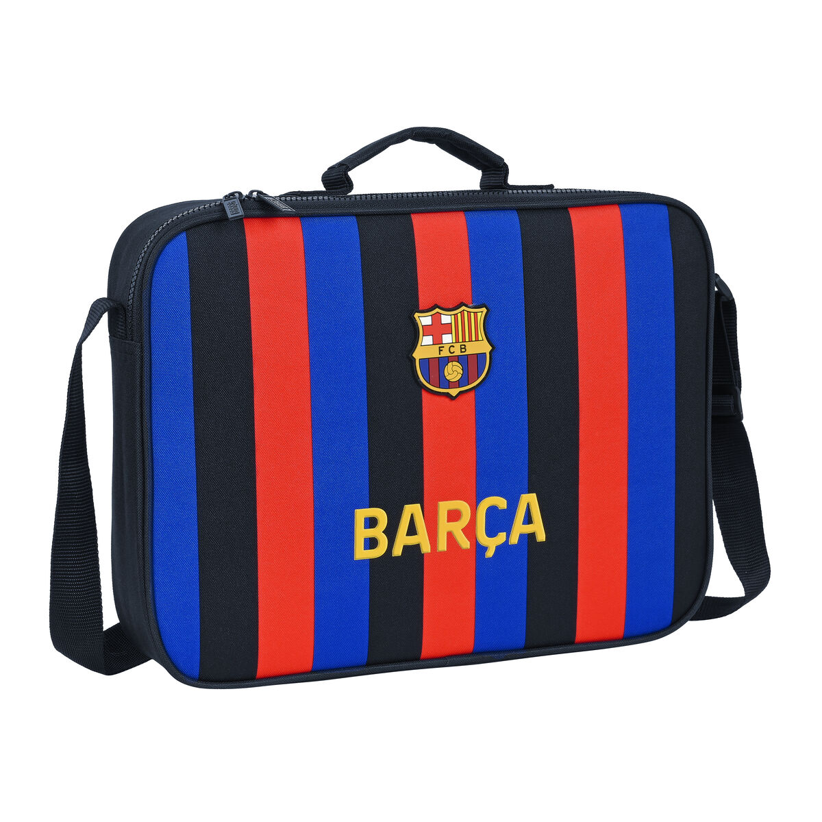 Skolväska F.C. Barcelona Rödbrun Marinblå (38 x 28 x 6 cm) - 4