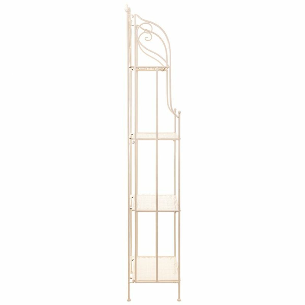 Bokhylla Alexandra House Living Vit Metall Järn 28 x 70 x 28 cm - 6