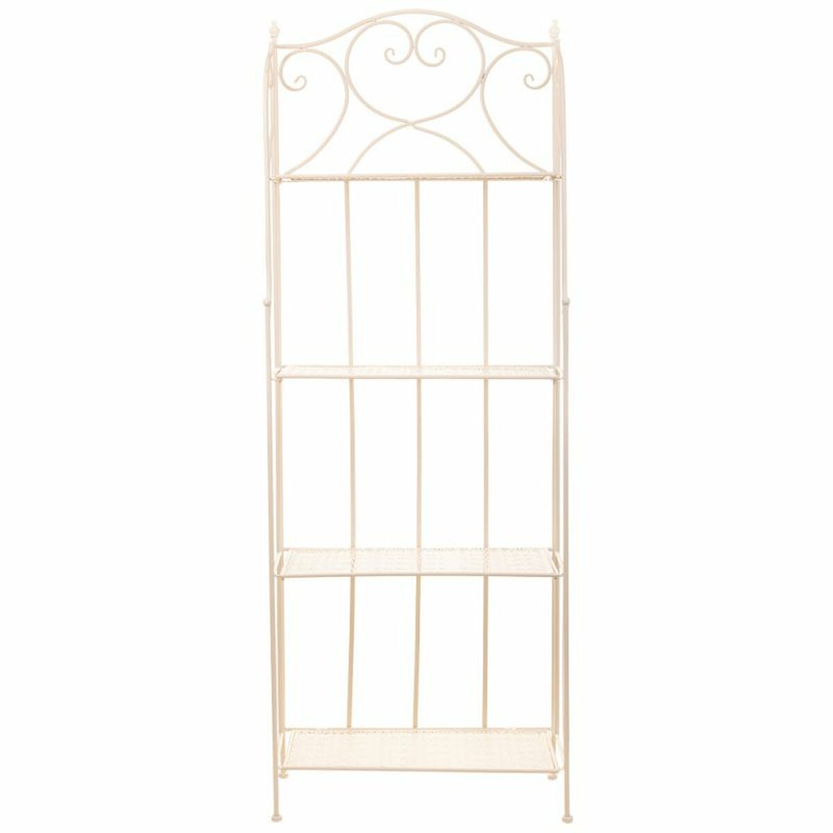 Bokhylla Alexandra House Living Vit Metall Järn 28 x 70 x 28 cm - 3