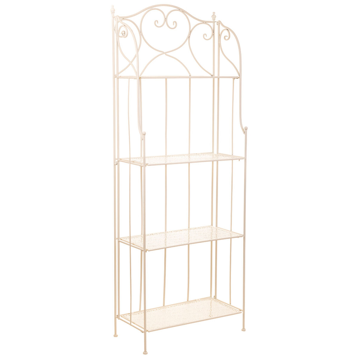 Bokhylla Alexandra House Living Vit Metall Järn 28 x 70 x 28 cm