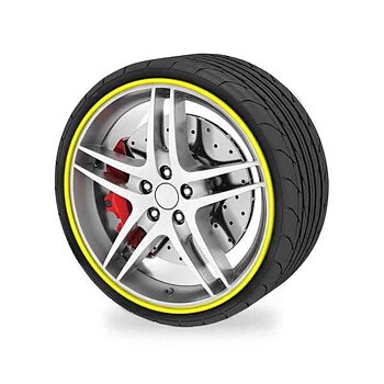 Skydd Däck OCC Motorsport Gul