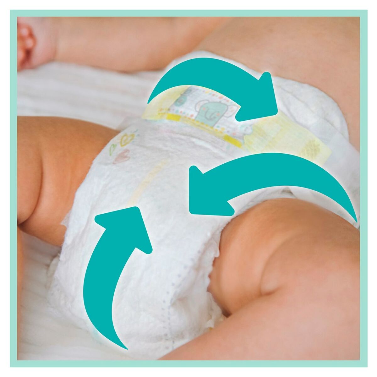 Engångsblöjor Pampers 3 (200 antal) - 7