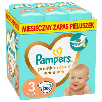Engångsblöjor Pampers 3 (200 antal)