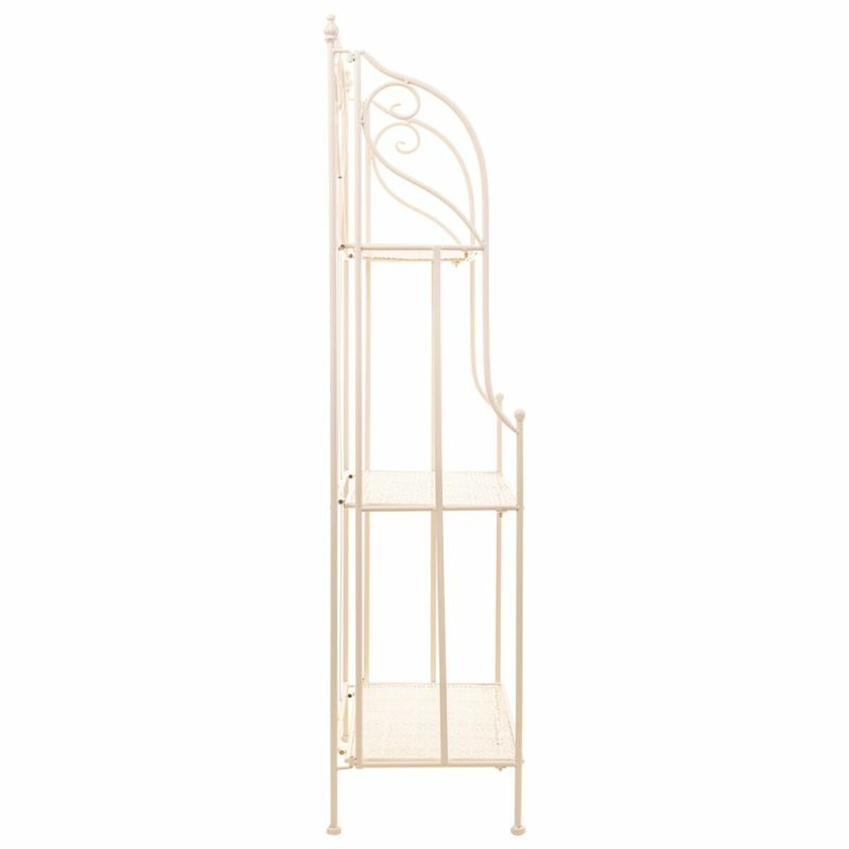 Bokhylla Alexandra House Living Vit Metall Järn 30 x 70 x 30 cm - 6