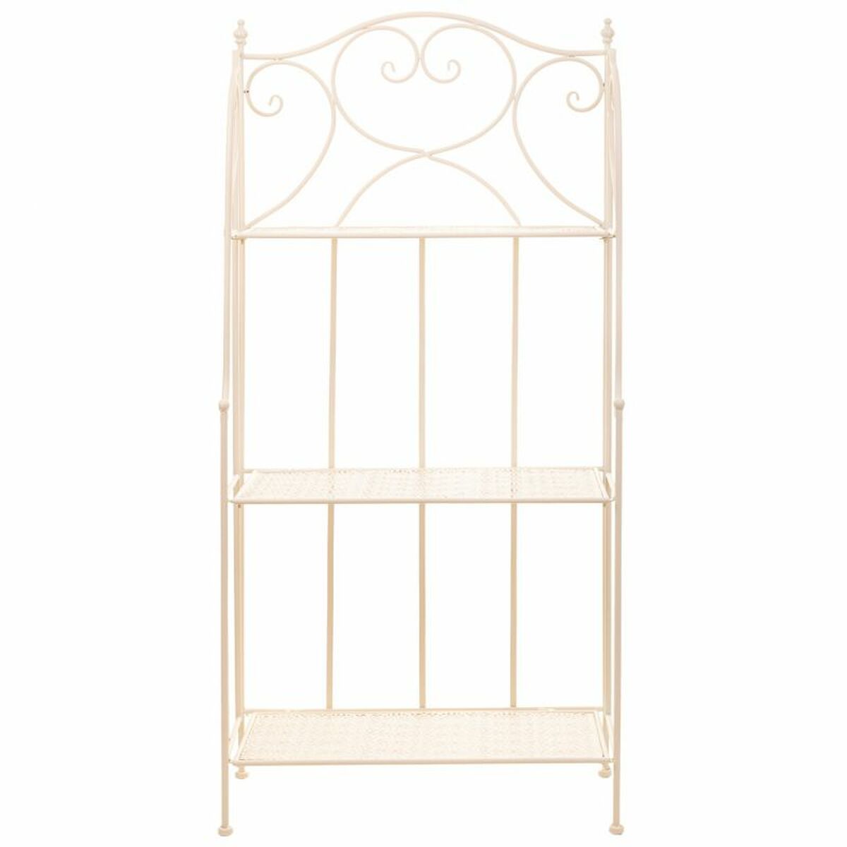 Bokhylla Alexandra House Living Vit Metall Järn 30 x 70 x 30 cm - 3