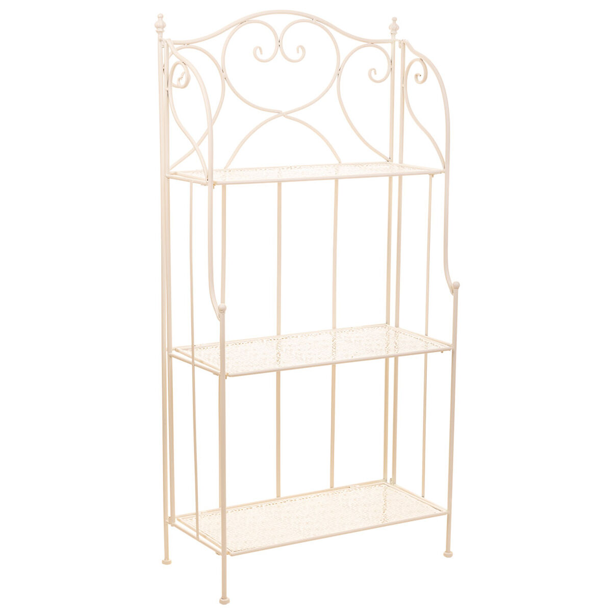 Bokhylla Alexandra House Living Vit Metall Järn 30 x 70 x 30 cm