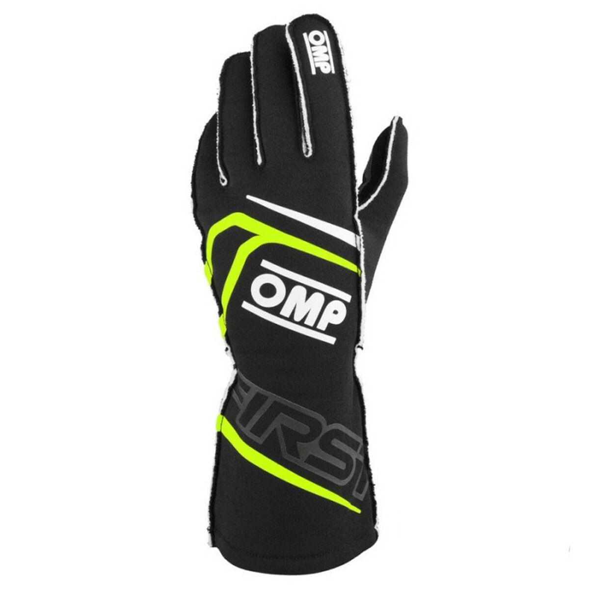 Karting Gloves OMP MY2025 Gul Svart FIA 8856-2018 - 3