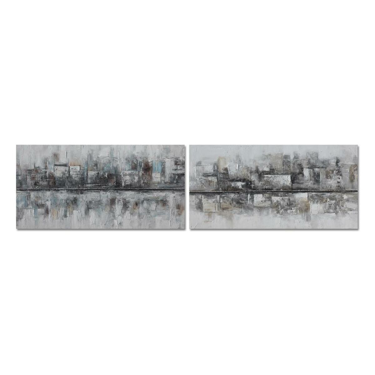 Kanvas DKD Home Decor Kanvas Trä MDF 120 x 2,8 x 60 cm - 4