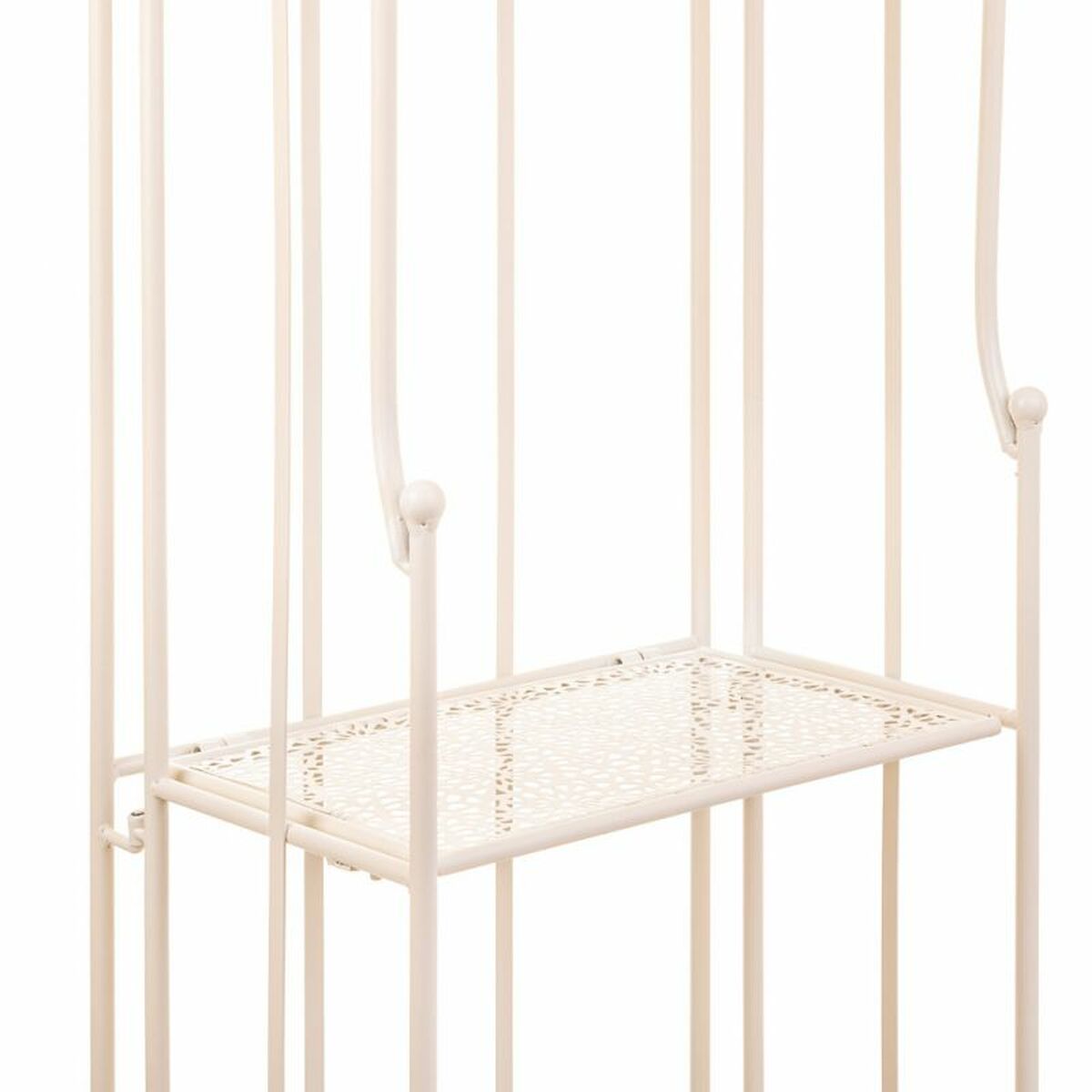 Bokhylla Alexandra House Living Vit Metall Järn 25 x 90 x 30 cm - 8