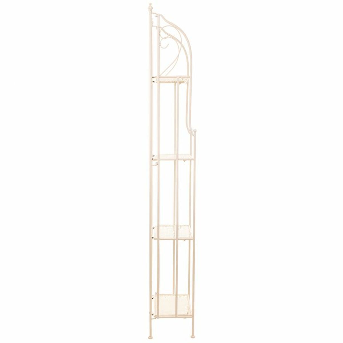 Bokhylla Alexandra House Living Vit Metall Järn 25 x 90 x 30 cm - 6
