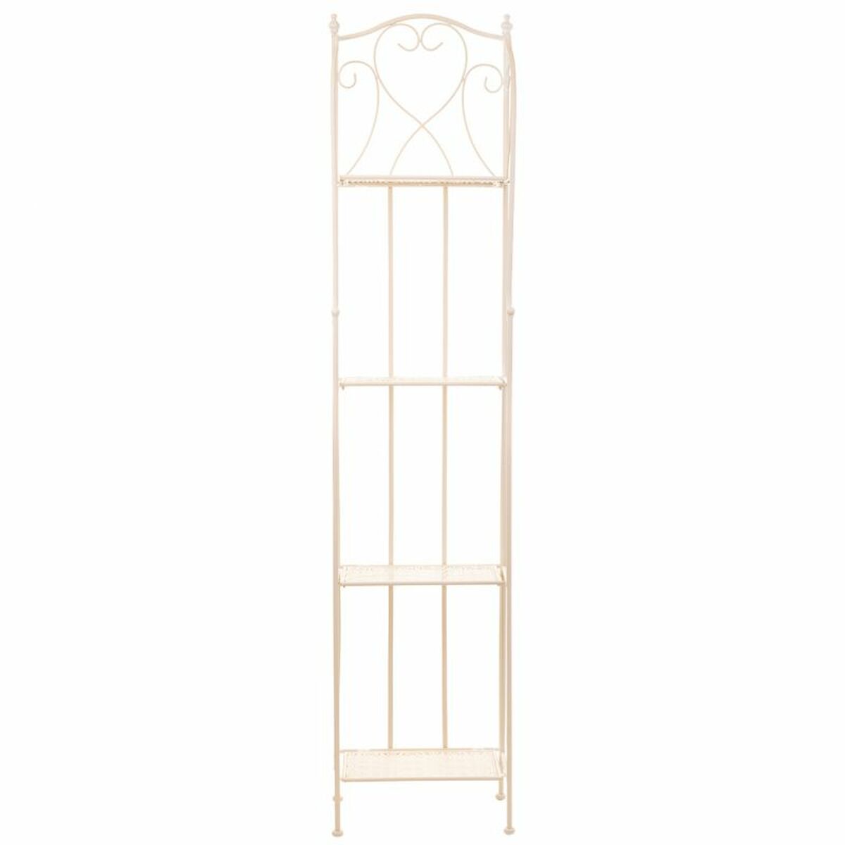 Bokhylla Alexandra House Living Vit Metall Järn 25 x 90 x 30 cm - 3