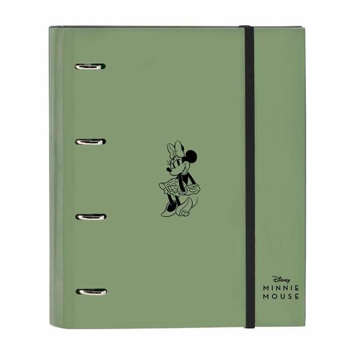 Ringpärm Minnie Mouse Mint Shadow Armégrön 27 x 32 x 3,5 cm - 3