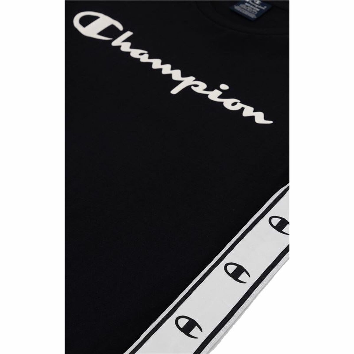 T-shirt med kortärm Herr Champion Crewneck Svart - 2