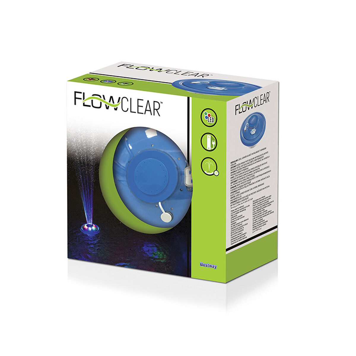 Bestway Lysdiod Flottande Flerfärg D18,5 cm Pool och Trädgård 58493 - 9