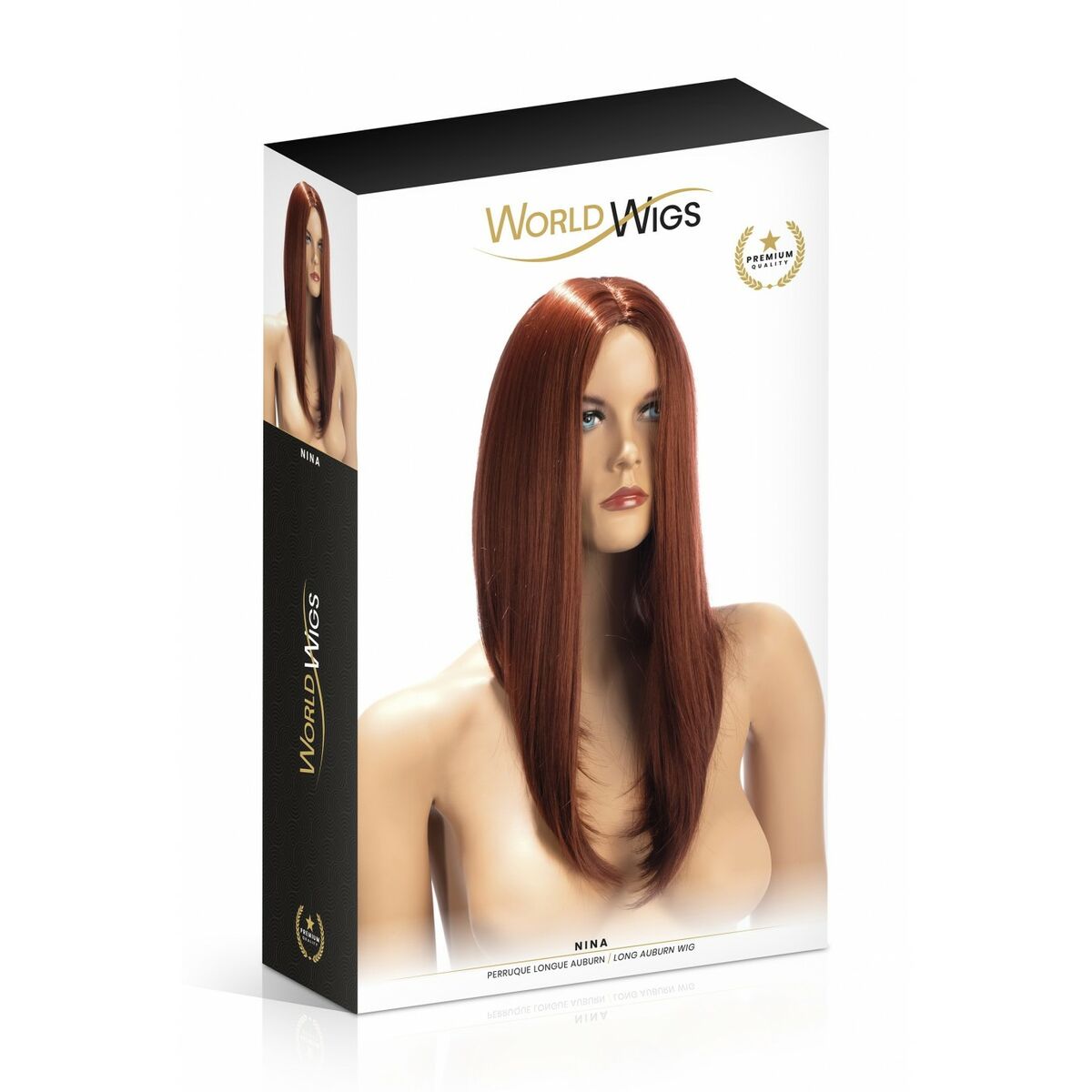 Erotisk Accessoar World Wigs Nina Brun Peruk - 2