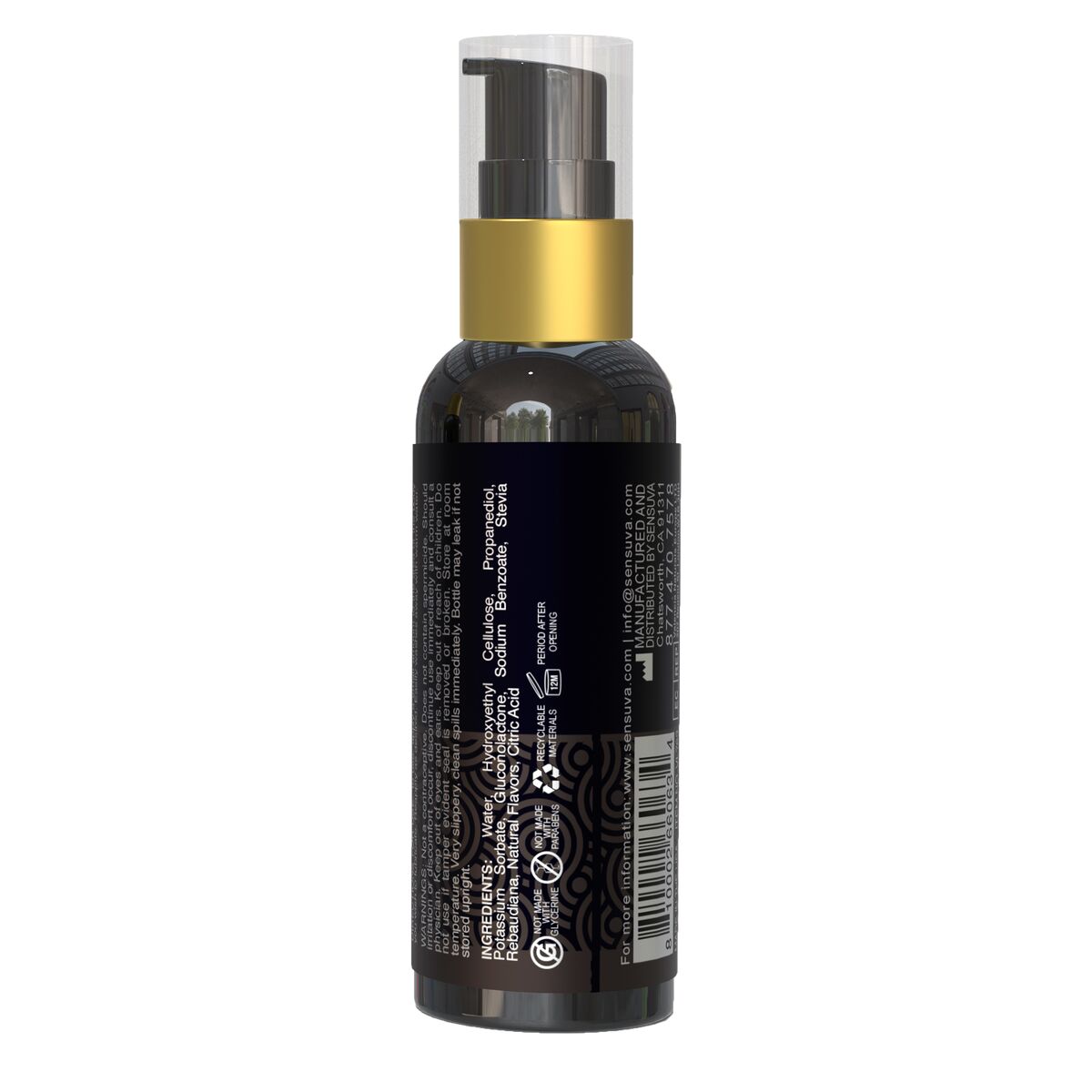 Smaksatt glidmedel Ultra Thick Unscented Sensuva - 2