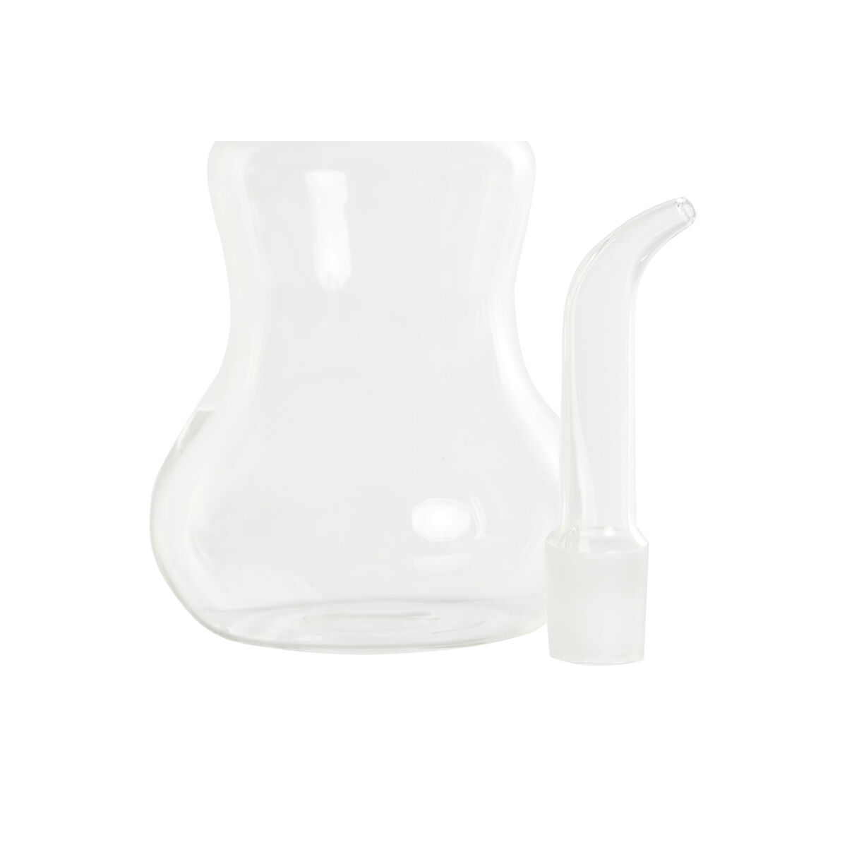 Oljeflaska DKD Home Decor Transparent Borosilikatglas 250 ml 8 x 8 x 19 cm - 3