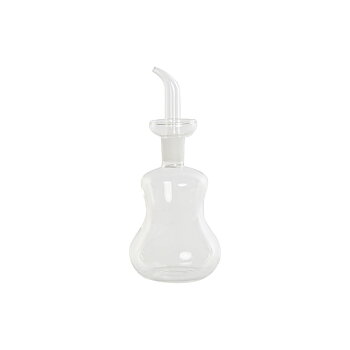 Oljeflaska DKD Home Decor Transparent Borosilikatglas 250 ml 8 x 8 x 19 cm