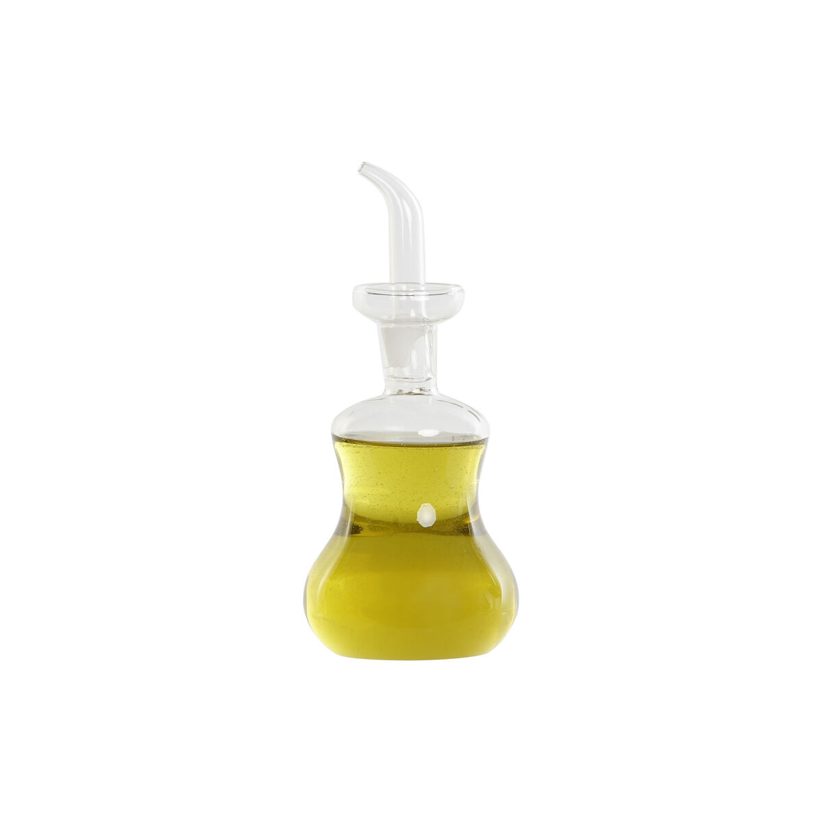 Oljeflaska DKD Home Decor Transparent Borosilikatglas 250 ml 8 x 8 x 19 cm - 2