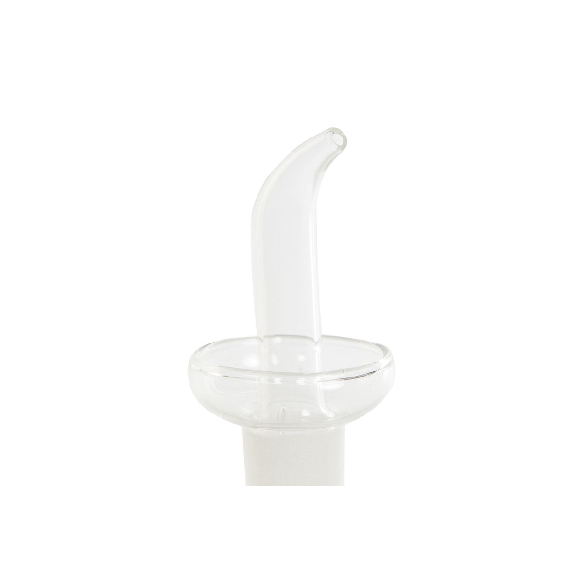 Oljeflaska DKD Home Decor Transparent Borosilikatglas 250 ml 8 x 8 x 19 cm - 4