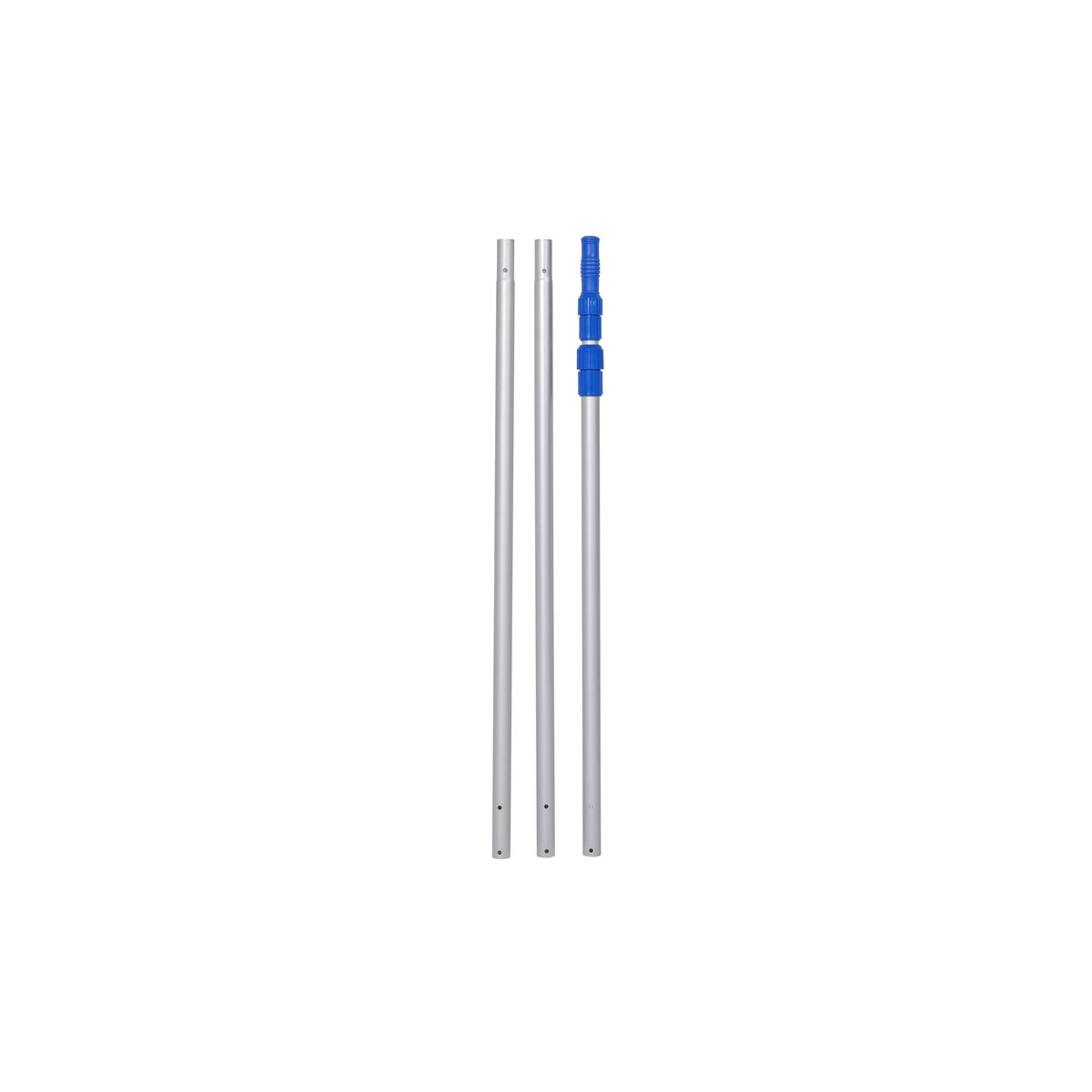 Bestway Aluminium Stång Pool Teleskop 457 cm Retraktabel Trädgård 58702 - 3