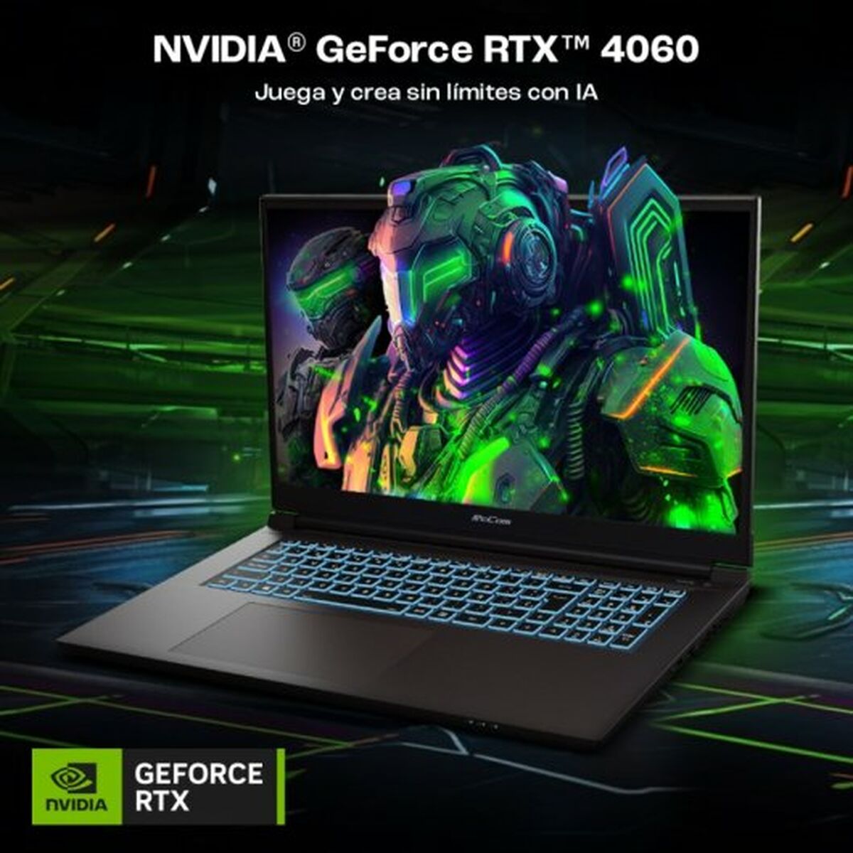 Bärbar dator PcCom Revolt 4070 17,3" 32 GB RAM 1 TB SSD Nvidia Geforce RTX 4070 - 5