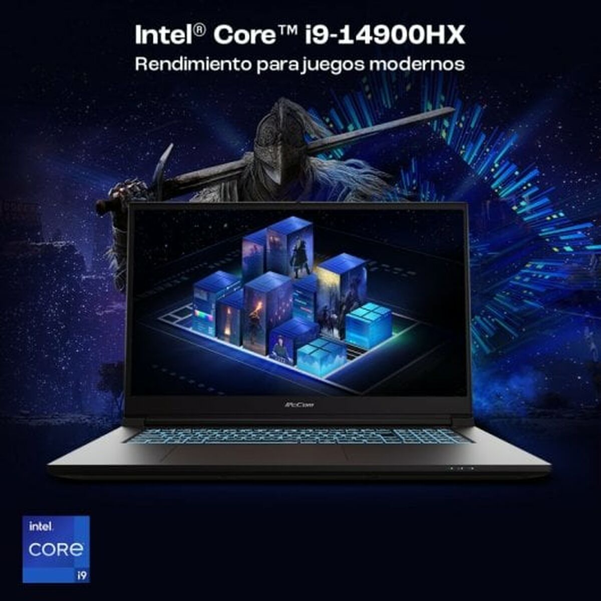 Bärbar dator PcCom Revolt 4070 17,3" 32 GB RAM 1 TB SSD Nvidia Geforce RTX 4070 - 6
