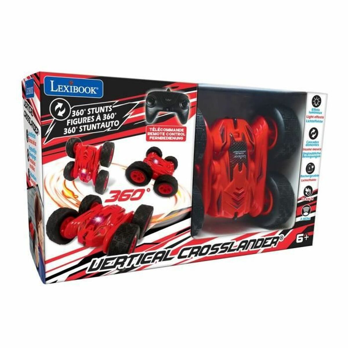 Radiostyrd bil Lexibook RC55 rouge - 5