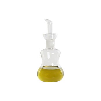 Oljeflaska DKD Home Decor Transparent Borosilikatglas 530 ml 9,5 x 9,5 x 23 cm