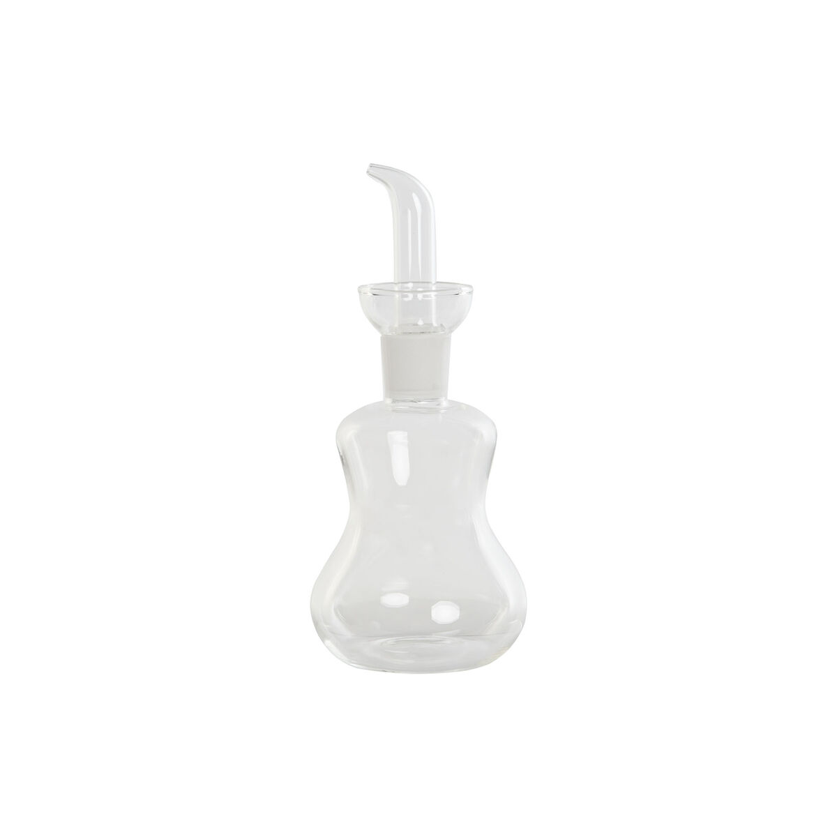 Oljeflaska DKD Home Decor Transparent Borosilikatglas 530 ml 9,5 x 9,5 x 23 cm