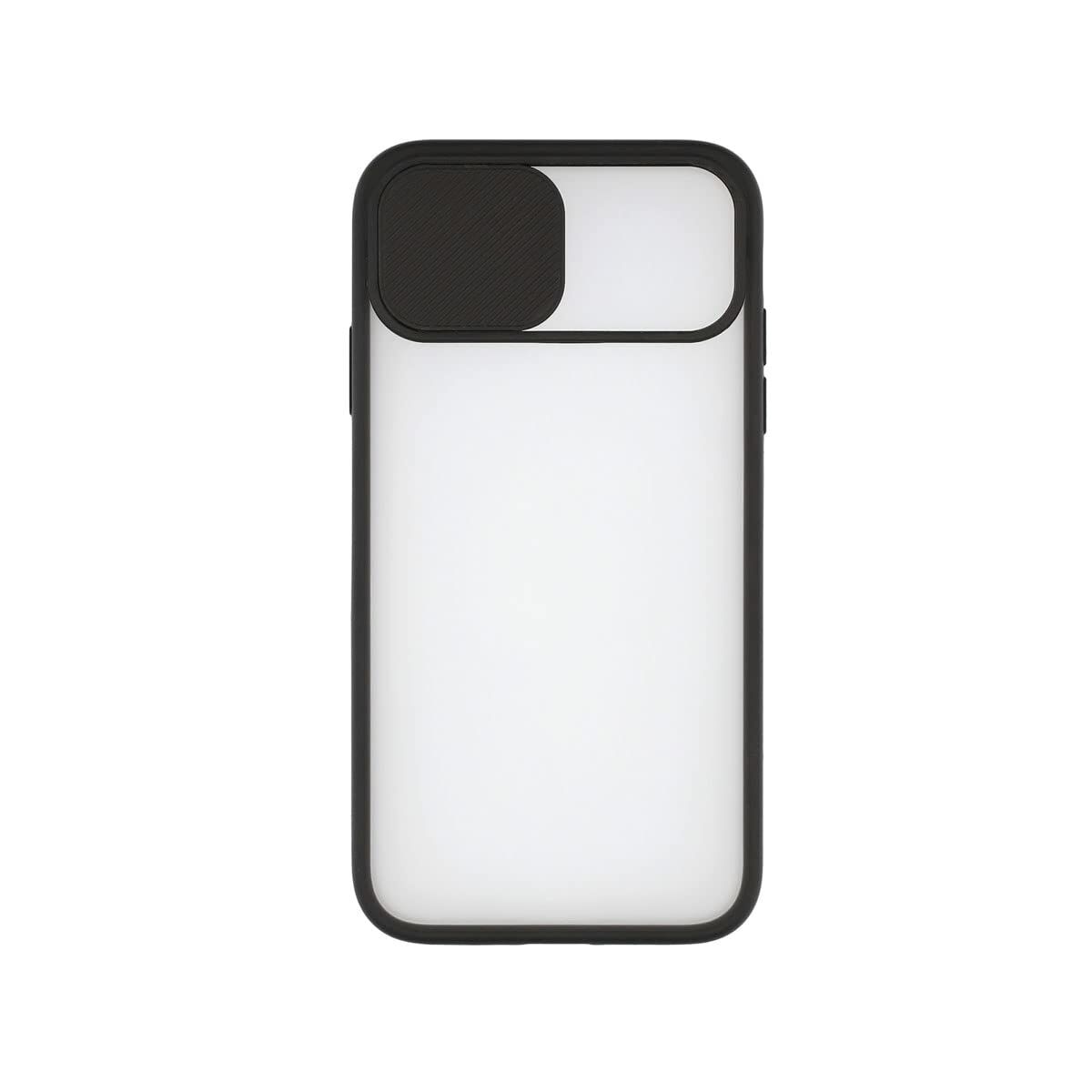 Mobiltelefonfodral med TPU-kant iPhone 12 Mini KSIX Duo Soft Cam Protect Svart - 4