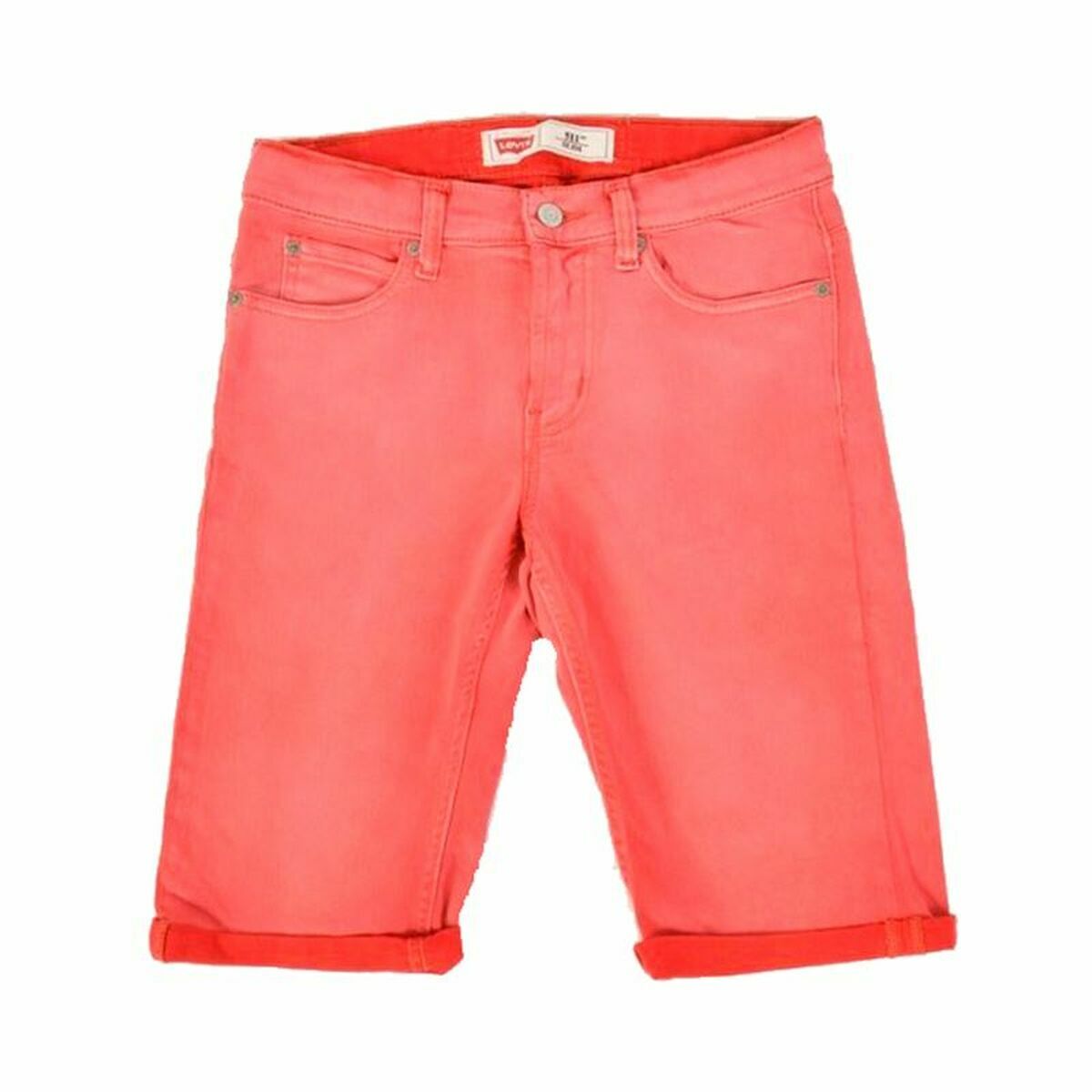 Jeansbyxor Barn Levi's 511 Slim Röd - 5