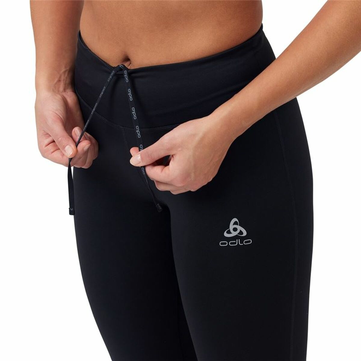 Sport-leggings, Dam Odlo  Essential Svart - 4
