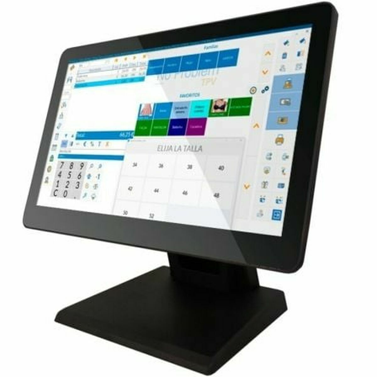 TPV 10POS BDL10T-16J64VF1 15" Intel Celeron 8 GB RAM 128 GB SSD - 2