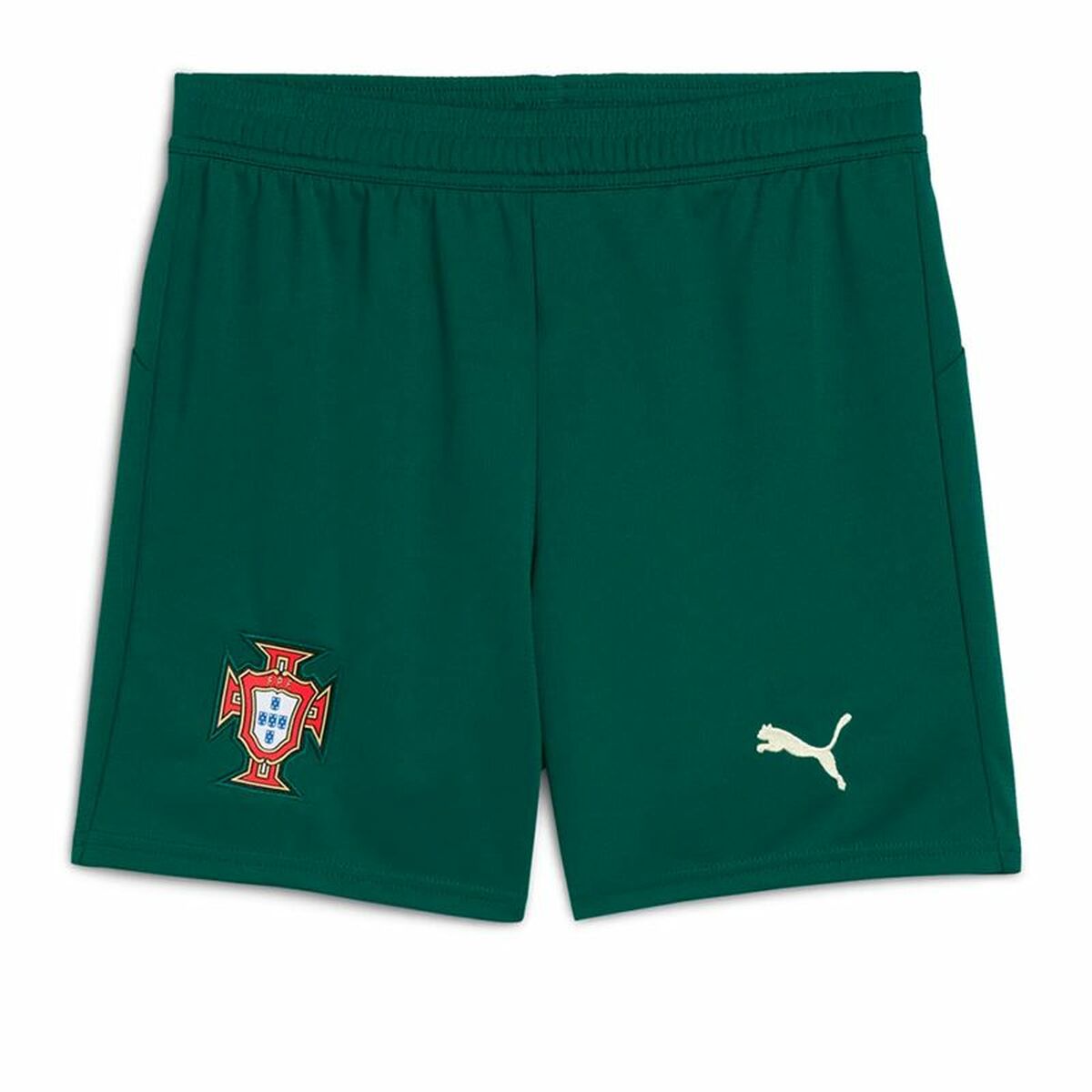 Sportshorts för barn Puma Portugal Grön Oliv
