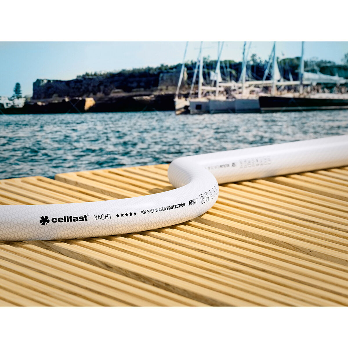 Slang med tillbehörssats Cellfast Yacht Mini Ats PVC 15 m Ø 9 mm - 3