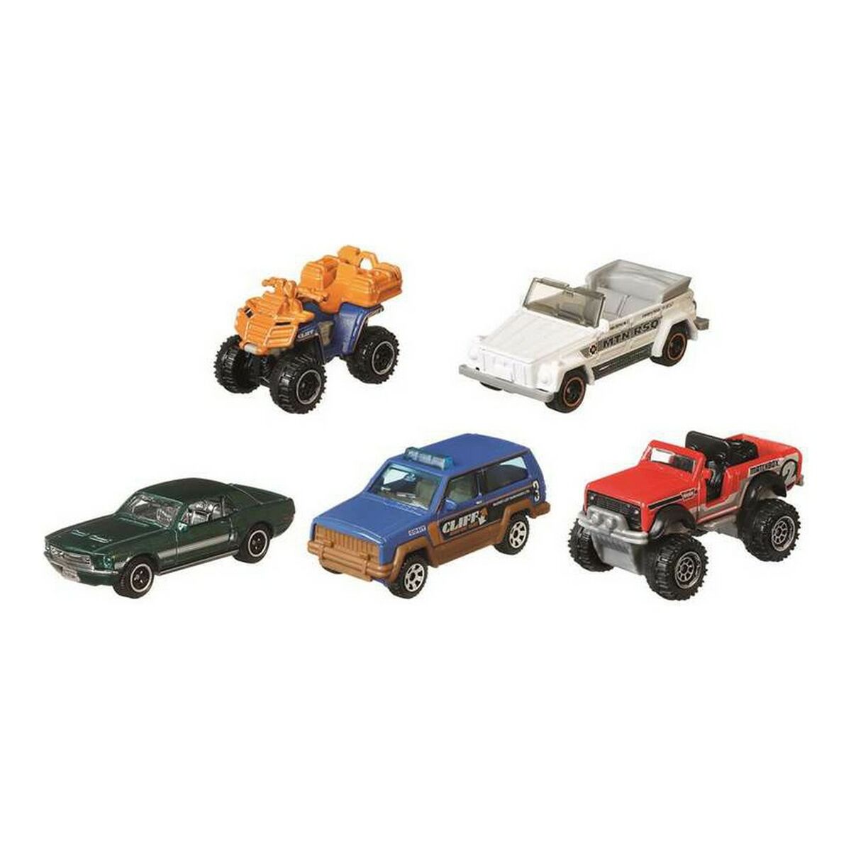 Bil Mattel C1817 Multicolour - 4