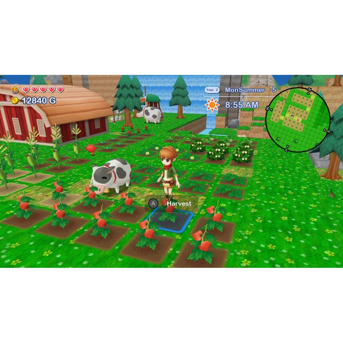TV-spel för Switch Just For Games Harvest Moon The Lost Valley & Skytree Village - 3