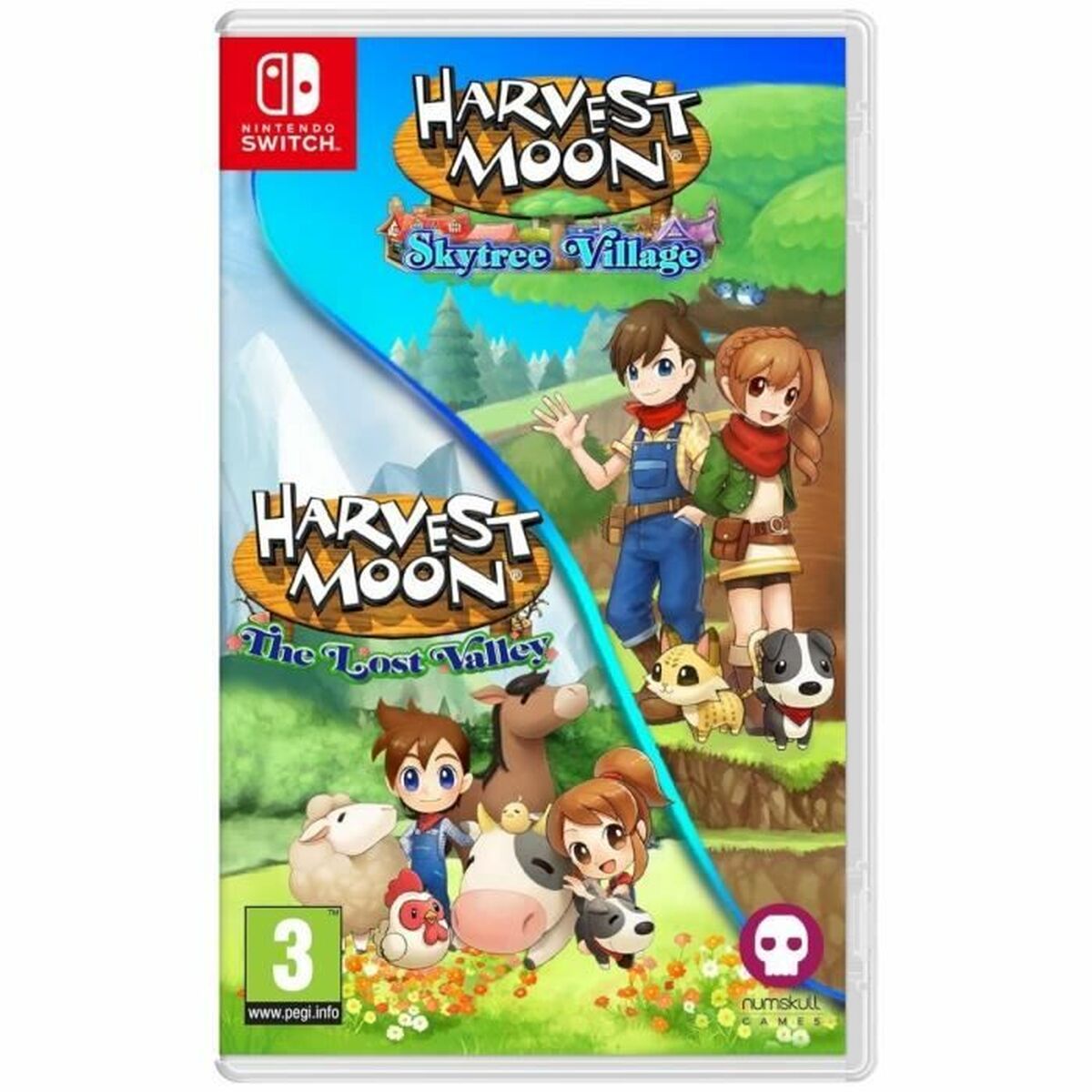 TV-spel för Switch Just For Games Harvest Moon The Lost Valley & Skytree Village