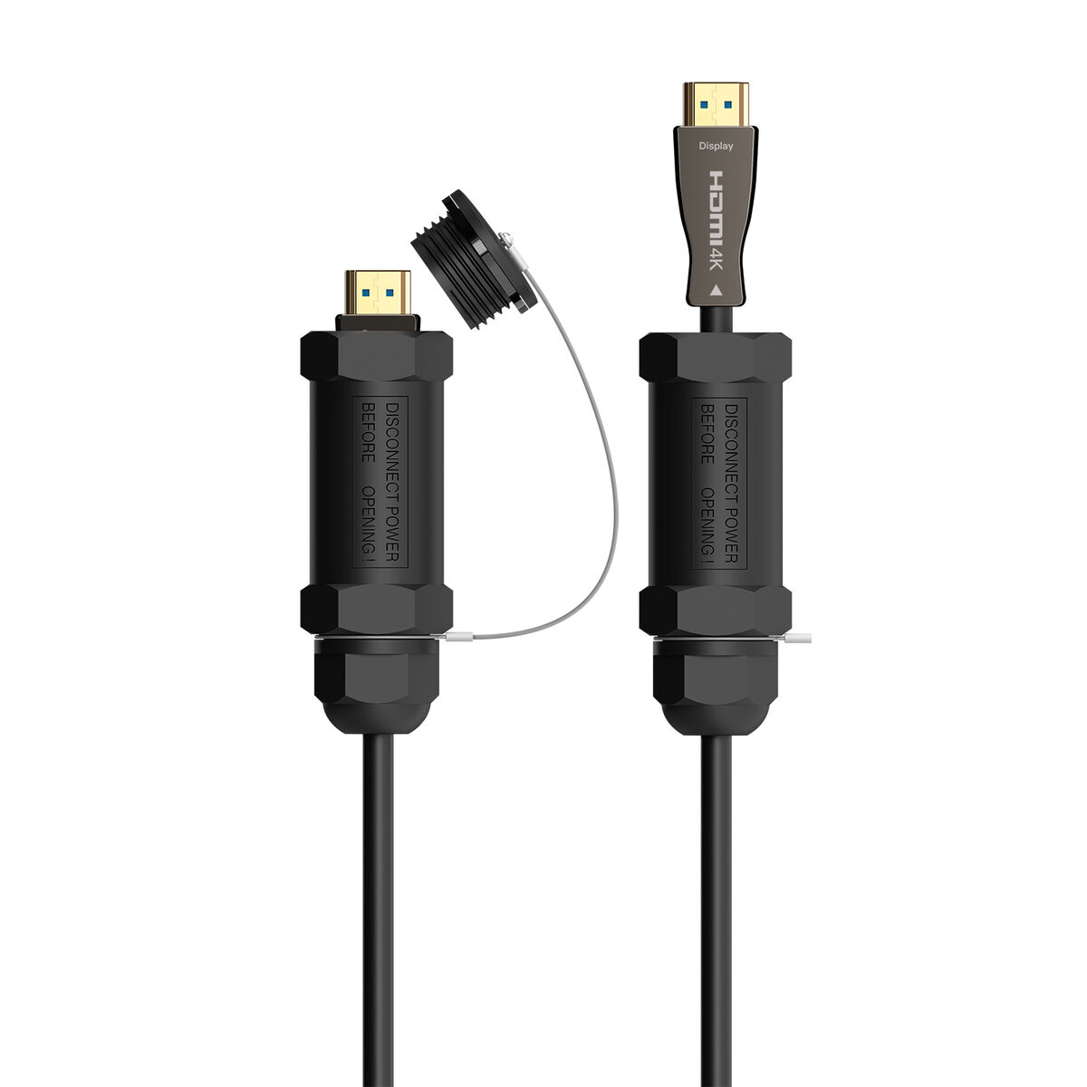 Kabel HDMI Aisens V2.1 AOC Svart 50 m
