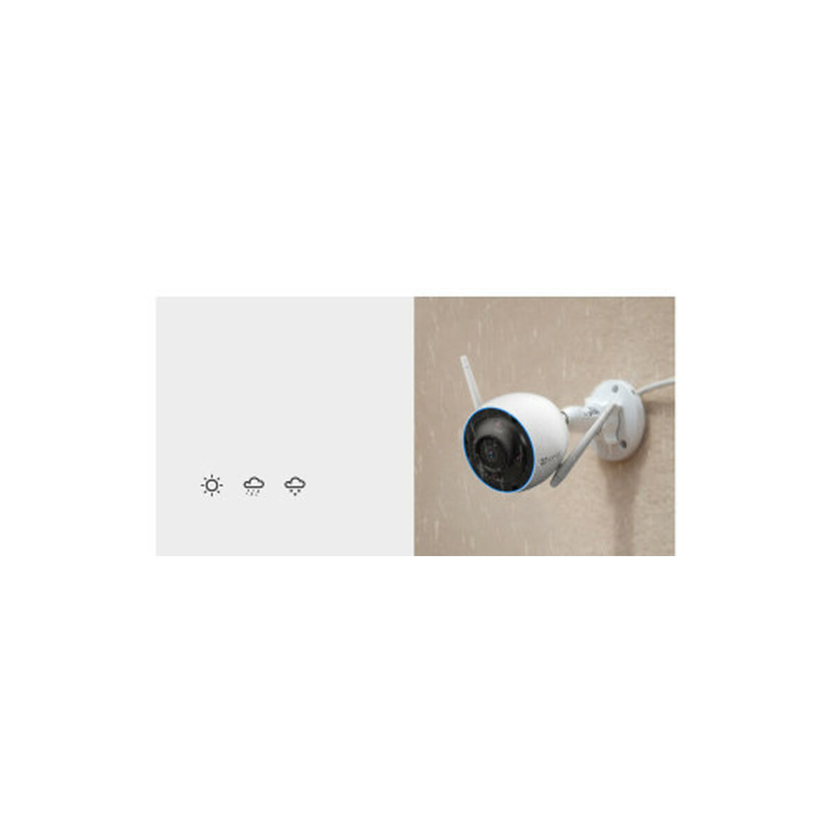 Övervakningsvideokamera Ezviz H3 2K - 2