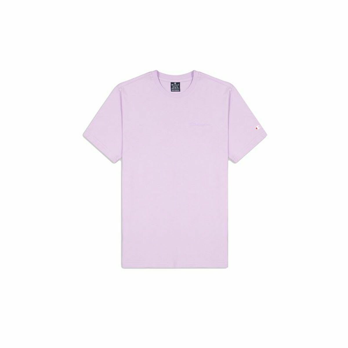 T-shirt med kortärm Herr Champion Crewneck Lila - 9