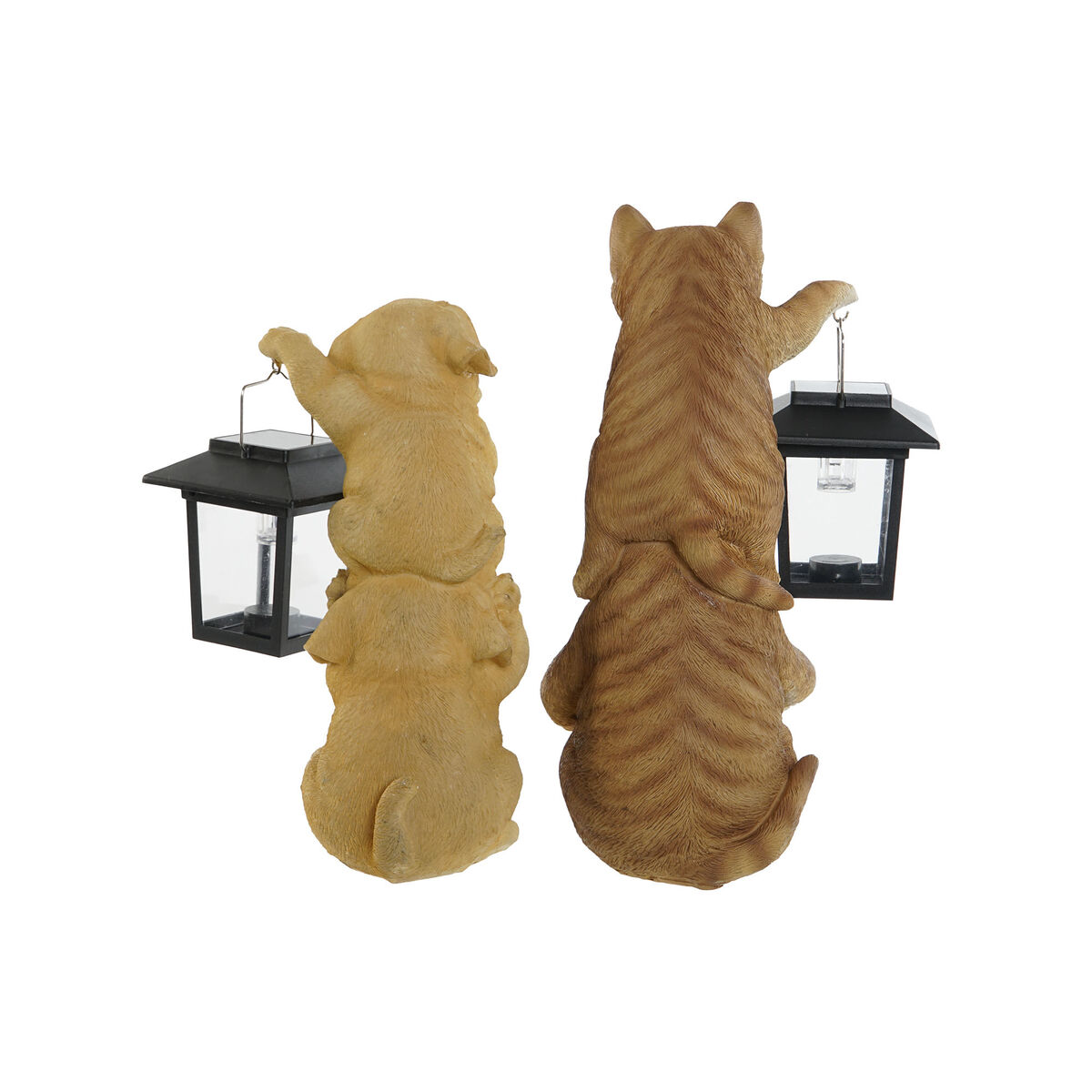 Dekorativ Trädgårdsfigur Home ESPRIT Harts 17,5 x 14 x 24 cm (2 antal) - 5